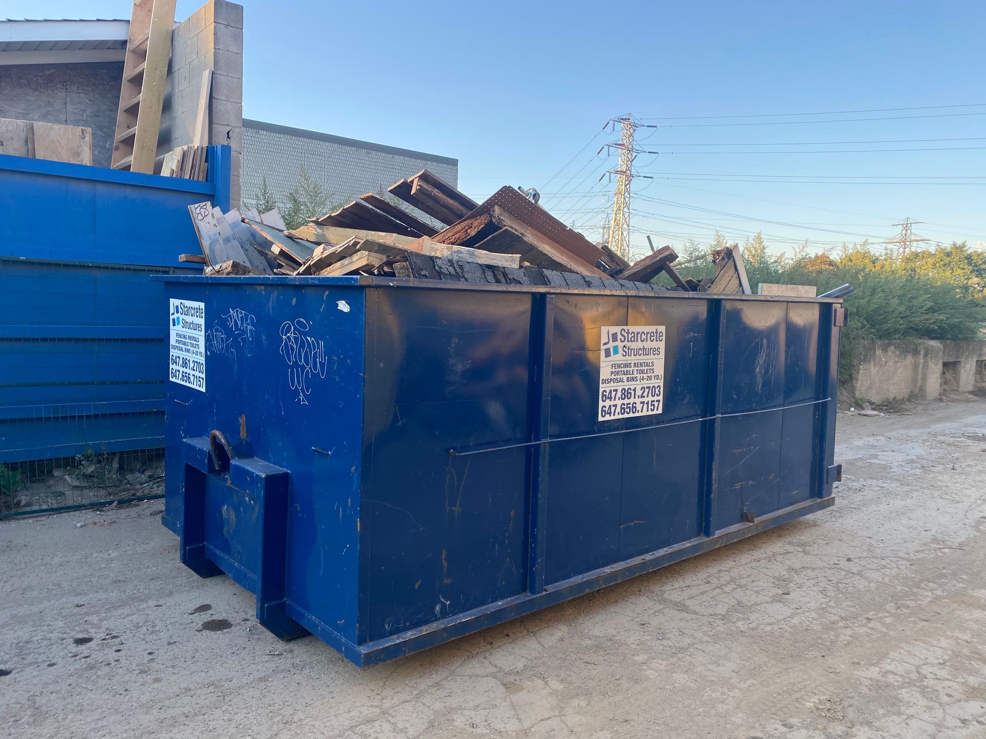 Trash container rental 
